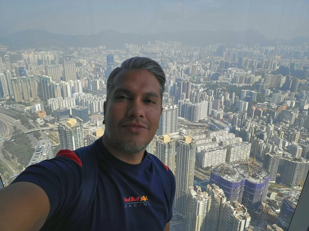 Cruising with Danny and Peter, Holland America Line, Westerdam, Hong Kong, China, Hong Kong Travel Guide: 10 Irresistible Gems | Panoramic Hong Kong Skyline Views from Sky100 Observation Deck showcasing Victoria Harbour and glittering skyscrapers at dusk, paired with a vibrant Temple Street Market scene featuring colorful stalls offering Hong Kong Street Food like dim sum, egg tarts, wonton noodles, and crispy fish balls in a bustling Hong Kong Night Markets atmosphere, alongside a scenic Tsim Sha Tsui Promenade view of Victoria Harbour with illuminated Hong Kong Skyline Views perfect for Hong Kong Tourism evenings, and the Holland America Line’s Westerdam docked in Hong Kong, marking the end of a Cruise Travel Hong Kong journey with Hong Kong Attractions in the background.