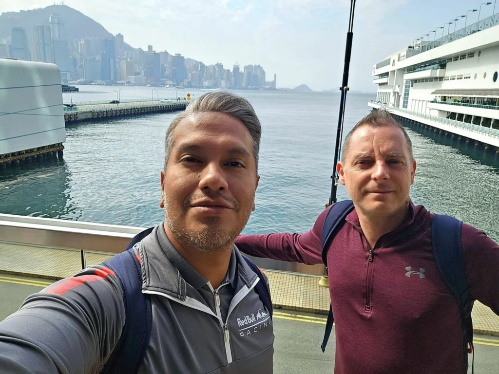 A Journey to Remember: Our Tsim Sha Tsui Travel Experience Aboard the Westerdam and Beyond 45 Cruising with Danny and Peter, Holland America Line, Westerdam, Hong Kong, China, Tsim Sha Tsui Travel Experience | Reliving our Tsim Sha Tsui Travel Experience: savoring Local Hong Kong Food like creamy eggs and sweet bacon, admiring the Hong Kong Skyline from Tsim Sha Tsui Promenade, bidding farewell to the Westerdam Cruise on a Harbor Tour Hong Kong across Victoria Harbour, exploring Hong Kong Shopping in vibrant markets and boutiques, and marveling at Hong Kong Night Lights illuminating the skyline from our hotel in Tsim Sha Tsui.