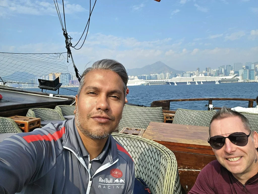 A Journey to Remember: Our Tsim Sha Tsui Travel Experience Aboard the Westerdam and Beyond 63 Cruising with Danny and Peter, Holland America Line, Westerdam, Hong Kong, China, Tsim Sha Tsui Travel Experience | Reliving our Tsim Sha Tsui Travel Experience: savoring Local Hong Kong Food like creamy eggs and sweet bacon, admiring the Hong Kong Skyline from Tsim Sha Tsui Promenade, bidding farewell to the Westerdam Cruise on a Harbor Tour Hong Kong across Victoria Harbour, exploring Hong Kong Shopping in vibrant markets and boutiques, and marveling at Hong Kong Night Lights illuminating the skyline from our hotel in Tsim Sha Tsui.