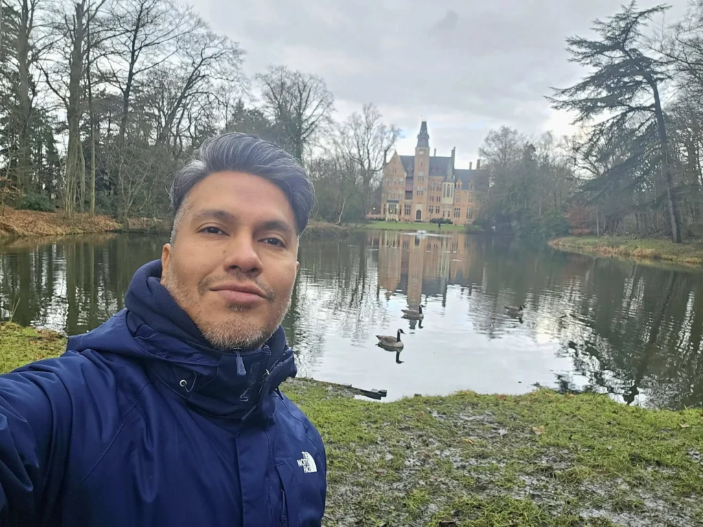 Cruising with Danny and Peter, MSC Cruises, MSC Preziosa, Zeebrugge, Brussels, Belgium, Exploring Loppem Castle in Flanders, a stunning example of Neo-Gothic Belgium architecture, surrounded by lush gardens and an intricate hedge maze. The historic canals of Flanders and Belgium medieval towns, including Damme bookshops and Bruges windmills, add to the region’s timeless charm. Inside the castle, beautifully preserved furnishings and stained-glass windows showcase the grandeur of Flanders historical sites. Indulging in Belgian chocolate tasting at Roose’s Chocolate World provides a sweet interlude. The Pieter Bruegel art tour and an MSC Northern Europe cruise complete this unforgettable Flanders travel experience.