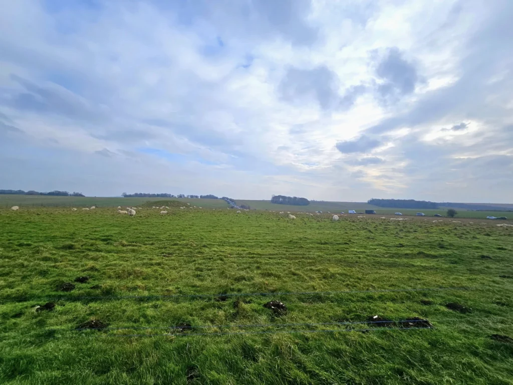 Cruising with Danny and Peter, MSC Cruises, MSC Preziosa, Southamton, London, England, United Kingdom, Stonehenge & Salisbury Tour, A breathtaking view of the Ancient Stone Circle at Stonehenge, showcasing its massive standing stones against the backdrop of the Wiltshire Countryside Trip. Visitors exploring this iconic Neolithic Monument Visit, a renowned UNESCO Heritage Site, as part of the MSC Preziosa Stonehenge and Salisbury Excursion. The towering spire of Salisbury Cathedral, the highlight of the Salisbury Cathedral Tour, stands majestically, housing the historic Magna Carta Exhibit. A scenic drive through the charming English villages on the English Countryside Tour, leading to a fascinating Medieval Town Exploration in Salisbury. This Southampton Shore Excursion offers an unforgettable journey through Historic England Landmarks, blending ancient wonders with medieval splendor.