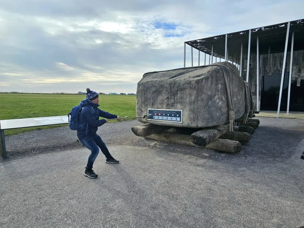 Cruising with Danny and Peter, MSC Cruises, MSC Preziosa, Southamton, London, England, United Kingdom, Stonehenge & Salisbury Tour, A breathtaking view of the Ancient Stone Circle at Stonehenge, showcasing its massive standing stones against the backdrop of the Wiltshire Countryside Trip. Visitors exploring this iconic Neolithic Monument Visit, a renowned UNESCO Heritage Site, as part of the MSC Preziosa Stonehenge and Salisbury Excursion. The towering spire of Salisbury Cathedral, the highlight of the Salisbury Cathedral Tour, stands majestically, housing the historic Magna Carta Exhibit. A scenic drive through the charming English villages on the English Countryside Tour, leading to a fascinating Medieval Town Exploration in Salisbury. This Southampton Shore Excursion offers an unforgettable journey through Historic England Landmarks, blending ancient wonders with medieval splendor.