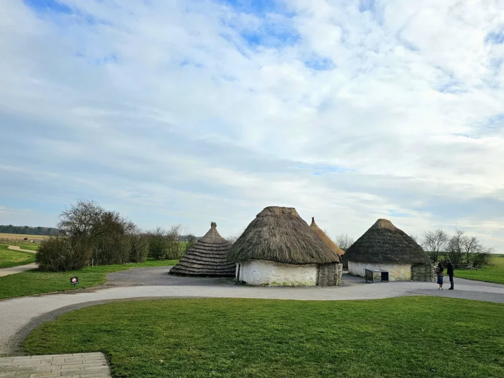 Cruising with Danny and Peter, MSC Cruises, MSC Preziosa, Southamton, London, England, United Kingdom, Stonehenge & Salisbury Tour, A breathtaking view of the Ancient Stone Circle at Stonehenge, showcasing its massive standing stones against the backdrop of the Wiltshire Countryside Trip. Visitors exploring this iconic Neolithic Monument Visit, a renowned UNESCO Heritage Site, as part of the MSC Preziosa Stonehenge and Salisbury Excursion. The towering spire of Salisbury Cathedral, the highlight of the Salisbury Cathedral Tour, stands majestically, housing the historic Magna Carta Exhibit. A scenic drive through the charming English villages on the English Countryside Tour, leading to a fascinating Medieval Town Exploration in Salisbury. This Southampton Shore Excursion offers an unforgettable journey through Historic England Landmarks, blending ancient wonders with medieval splendor.
