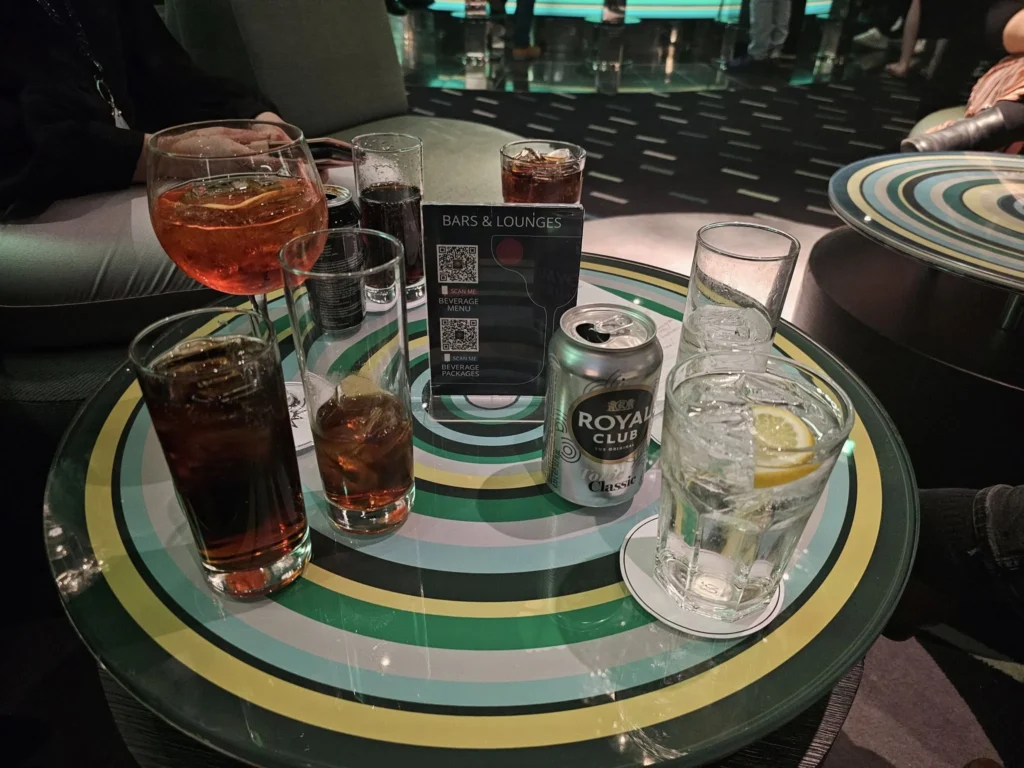 Cruising with Danny and Peter, MSC Cruises, MSC Preziosa, North Sea, Sea Day, MSC Cruises experience aboard MSC Preziosa featuring a luxurious sea day with brunch at The Golden Lobster, exclusive Voyager's Club Cocktail, elegant dinner at L'Arabesque, and the thrilling A Circus Story performance in the Platinum Theatre.