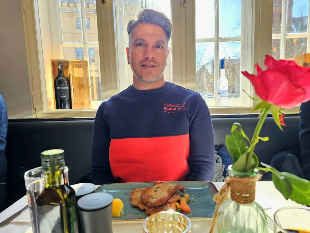 Cruising with Danny and Peter, MSC Cruises, MSC Preziosa, Hamburg, Germany, Lubeck City Tour showcasing the Holsten Gate, a historic medieval landmark with iconic round towers; St. Mary’s Church, known for its Gothic architecture and the world’s largest mechanical organ; charming cobblestone streets and UNESCO Heritage sites of Lubeck, reflecting its Hanseatic League history; traditional German lunch featuring bratwurst, sauerkraut, pretzels, and Lubeck’s famous marzipan, offering a taste of the city’s cultural and culinary heritage.