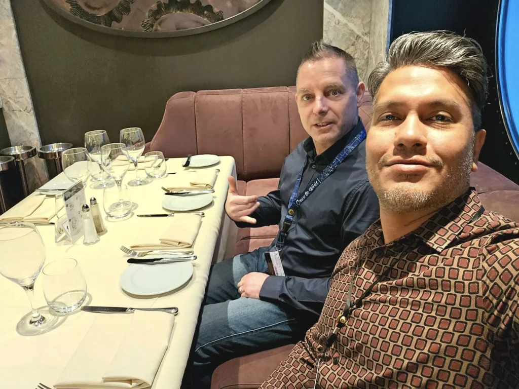 Cruising with Danny and Peter, MSC Cruises, MSC Preziosa, Hamburg, Germany, Lubeck City Tour showcasing the Holsten Gate, a historic medieval landmark with iconic round towers; St. Mary’s Church, known for its Gothic architecture and the world’s largest mechanical organ; charming cobblestone streets and UNESCO Heritage sites of Lubeck, reflecting its Hanseatic League history; traditional German lunch featuring bratwurst, sauerkraut, pretzels, and Lubeck’s famous marzipan, offering a taste of the city’s cultural and culinary heritage.