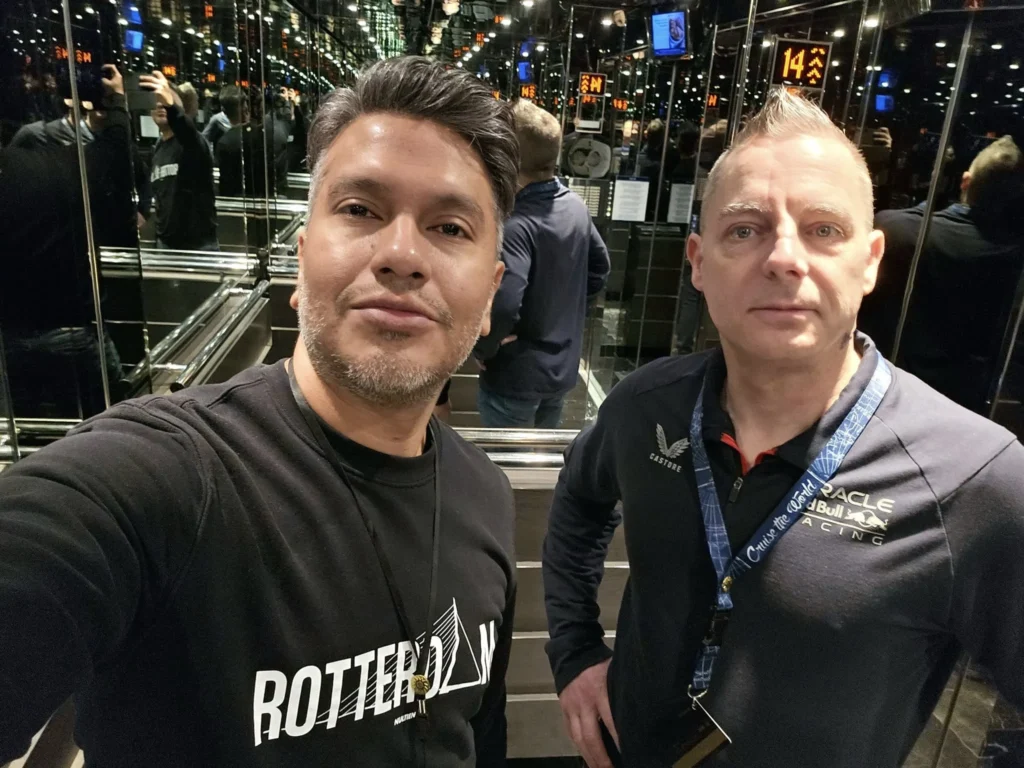 Cruising with Danny and Peter, MSC Cruises, MSC Preziosa, Rotterdam, The Netherlands, Luxury North Sea cruise experience aboard MSC Preziosa, sailing from Hamburg, Germany to Rotterdam, The Netherlands. The journey includes stunning harbor views, vibrant cityscapes, elegant onboard dining, a memorable Gala Dinner at L'Arabesque, world-class entertainment in the Platinum Theatre, and breathtaking final views of Rotterdam’s iconic landmarks like the Erasmus Bridge and SS Rotterdam. Highlights also feature luxurious amenities, scenic North Sea travel, and cultural experiences, offering a truly unforgettable European cruise adventure.