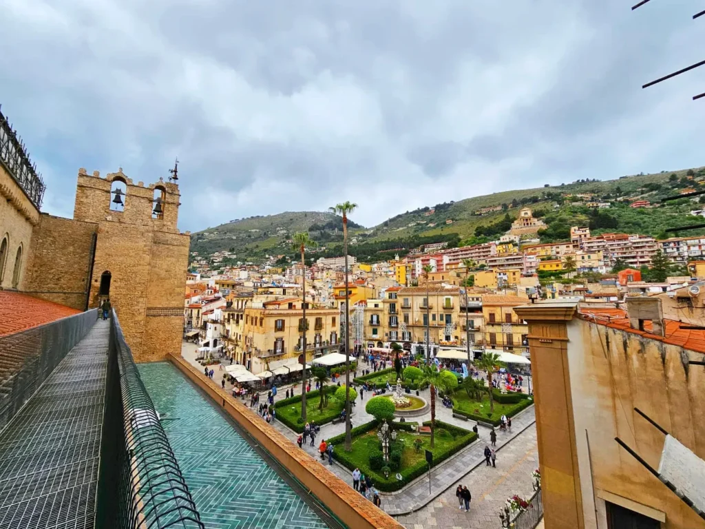 Cruising with Danny and Peter, Holland America Line, Nieuw Statendam, Palermo, Sicily, Italy | Stunning views of the Monreale Cathedral showcasing intricate mosaics and architectural heritage of Sicily, capturing the essence of our Sicily travel experience and vibrant scenes from the bustling streets of Palermo.