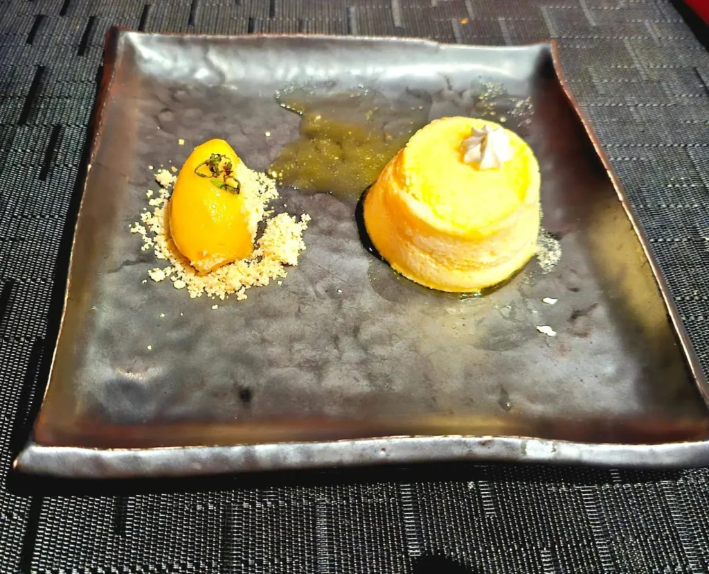 Cruising with Danny and Peter, Holland America Line, Nieuw Statendam, Sea Day | Elegant Gala Dinner at Tamarind on MS Nieuw Statendam featuring luxurious Asian fusion cuisine, exquisite dining setting, and impeccable service aboard a Holland America cruise.