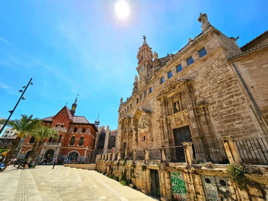 Valencia Cruise Adventure: E-Step Exploration, Beach Bliss, and Canaletto Cuisine 7 Cruising with Danny and Peter, Holland America Line, Nieuw Statendam, Valencia, Spain | Exploring Valencia on an e-step during a Mediterranean cruise adventure, passing iconic landmarks like the City of Arts and Sciences and the historic Barrio del Carmen.