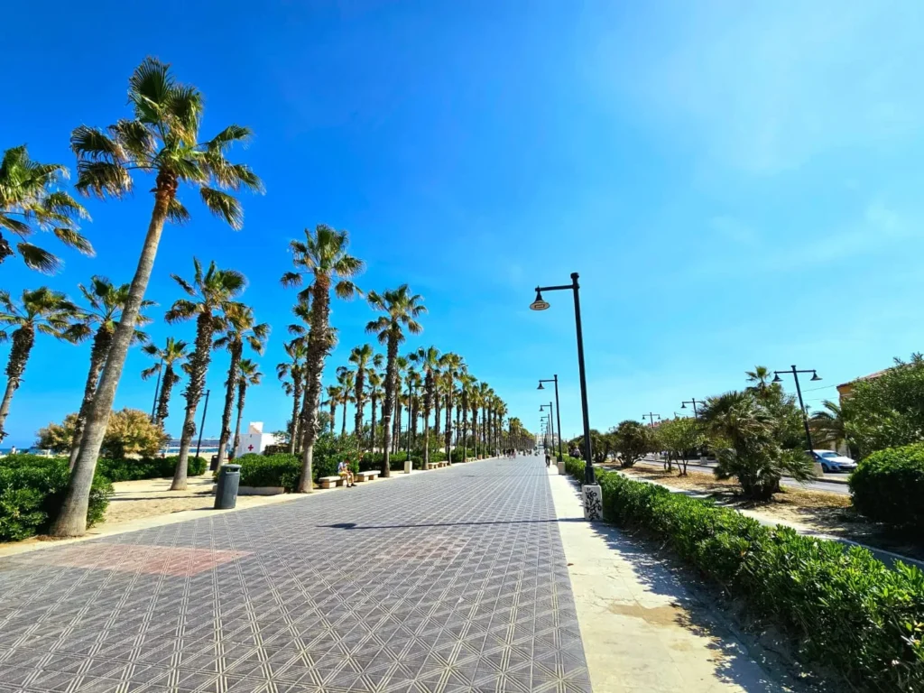 Valencia Cruise Adventure: E-Step Exploration, Beach Bliss, and Canaletto Cuisine 31 Cruising with Danny and Peter, Holland America Line, Nieuw Statendam, Valencia, Spain | Exploring Valencia on an e-step during a Mediterranean cruise adventure, passing iconic landmarks like the City of Arts and Sciences and the historic Barrio del Carmen.