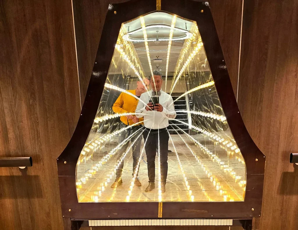 Valencia Cruise Adventure: E-Step Exploration, Beach Bliss, and Canaletto Cuisine 38 Cruising with Danny and Peter, Holland America Line, Nieuw Statendam, Valencia, Spain | Exploring Valencia on an e-step during a Mediterranean cruise adventure, passing iconic landmarks like the City of Arts and Sciences and the historic Barrio del Carmen.