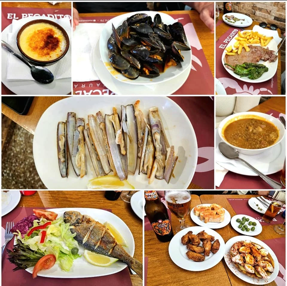 Cruising with Danny and Peter, Holland America Line, Nieuw Statendam, Barcelona, Spain | Family reunion at Barcelona port with loved ones, exploring the Sagrada Familia's stunning facade, enjoying a relaxing Sitges beach day, and dining together on the MS Nieuw Statendam during a memorable Mediterranean family adventure.