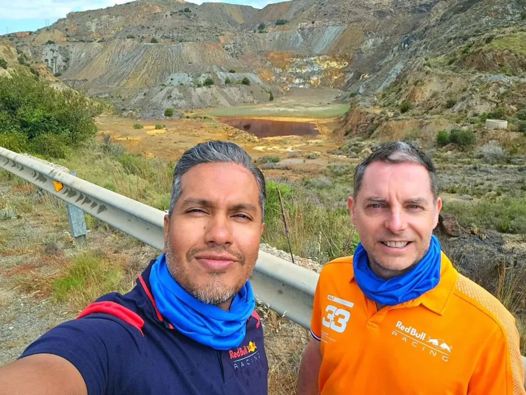 Cruising with Danny and Peter, Holland America Line, Nieuw Statendam, Cartagena, Spain | Experience unforgettable Cartagena Spain cruise adventures with Holland America, featuring an exciting trike tour through historic streets, a leisurely bike ride along the scenic Mediterranean waterfront, and luxurious dining at Sel de Mer Restaurant, showcasing exquisite seafood dishes and an elegant evening gala dinner.