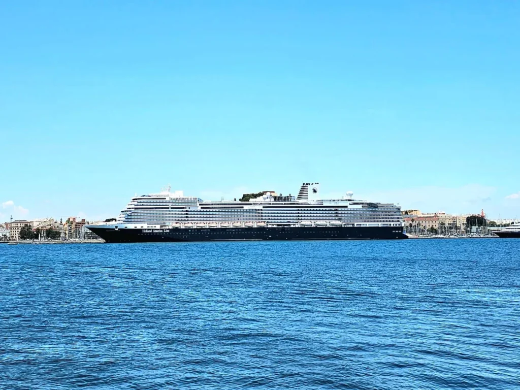 Cruising with Danny and Peter, Holland America Line, Nieuw Statendam, Cartagena, Spain | Experience unforgettable Cartagena Spain cruise adventures with Holland America, featuring an exciting trike tour through historic streets, a leisurely bike ride along the scenic Mediterranean waterfront, and luxurious dining at Sel de Mer Restaurant, showcasing exquisite seafood dishes and an elegant evening gala dinner.