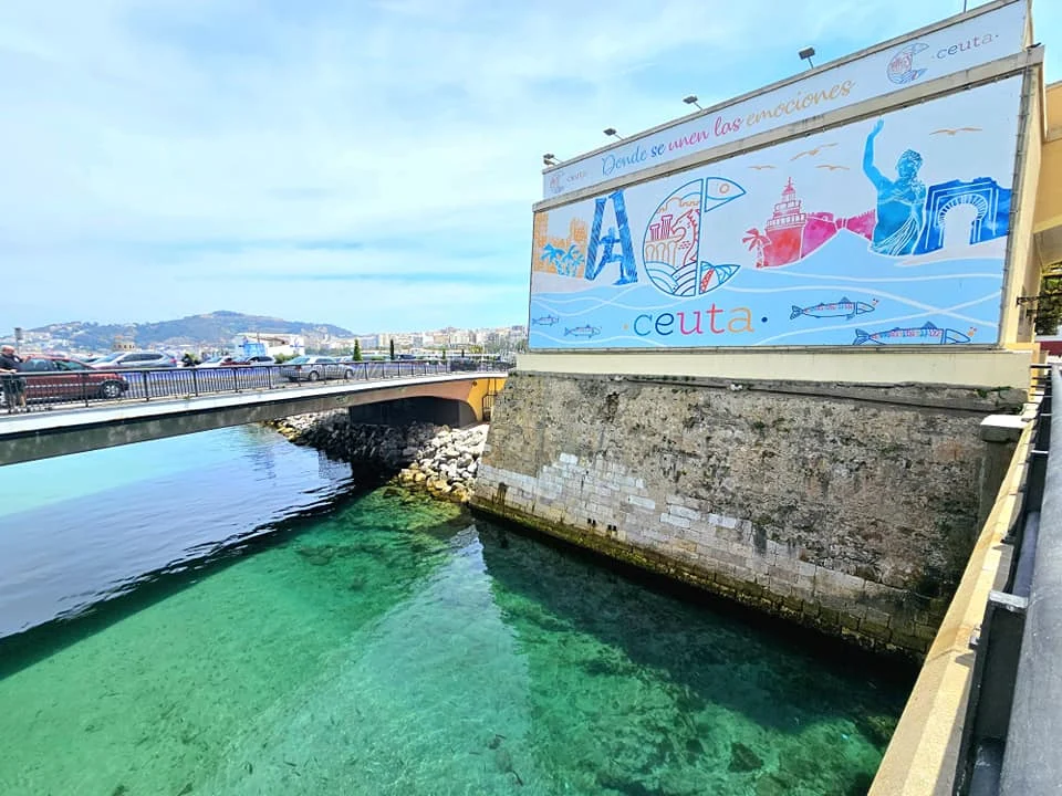 Cruising with Danny and Peter, Holland America Line, Nieuw Statendam, Ceuta, Spanish Morocco, Spain | Travelers on a Ceuta Heritage Tour with Holland America Line explore the historic Royal Walls and enjoy breathtaking panoramic views, while savoring North African dishes at Cafeteria Rotterdam during their Mediterranean culinary journey.