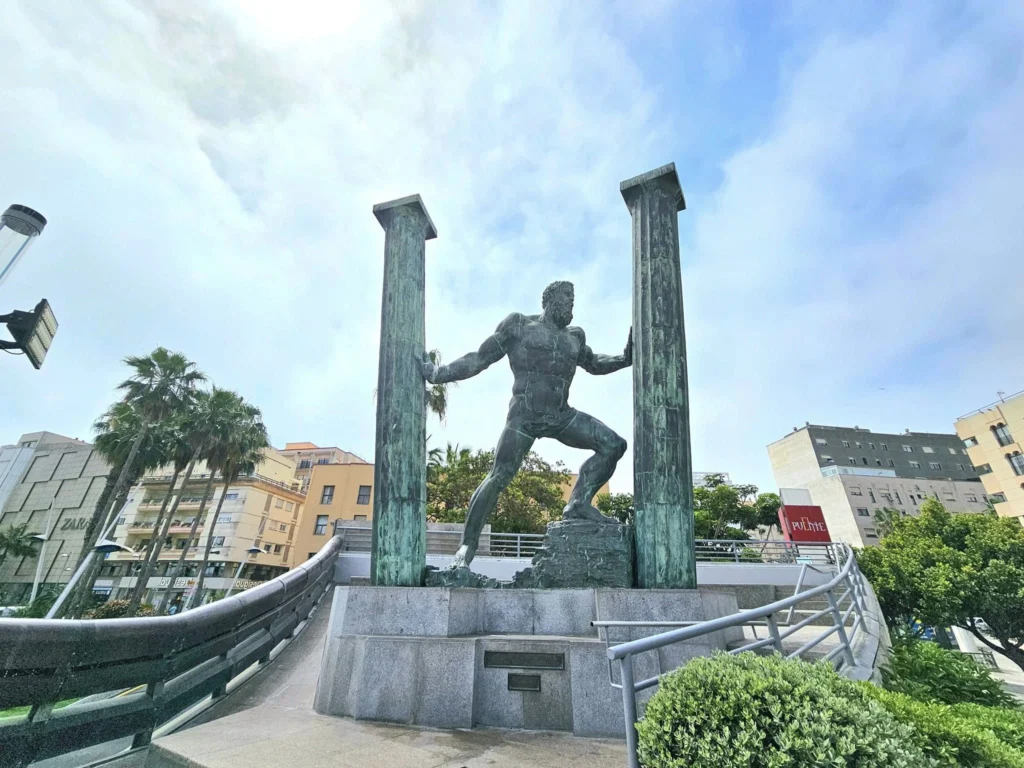 Cruising with Danny and Peter, Holland America Line, Nieuw Statendam, Ceuta, Spanish Morocco, Spain | Travelers on a Ceuta Heritage Tour with Holland America Line explore the historic Royal Walls and enjoy breathtaking panoramic views, while savoring North African dishes at Cafeteria Rotterdam during their Mediterranean culinary journey.