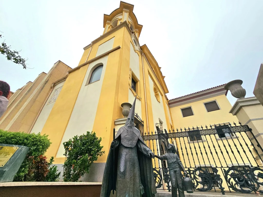 Cruising with Danny and Peter, Holland America Line, Nieuw Statendam, Ceuta, Spanish Morocco, Spain | Travelers on a Ceuta Heritage Tour with Holland America Line explore the historic Royal Walls and enjoy breathtaking panoramic views, while savoring North African dishes at Cafeteria Rotterdam during their Mediterranean culinary journey.