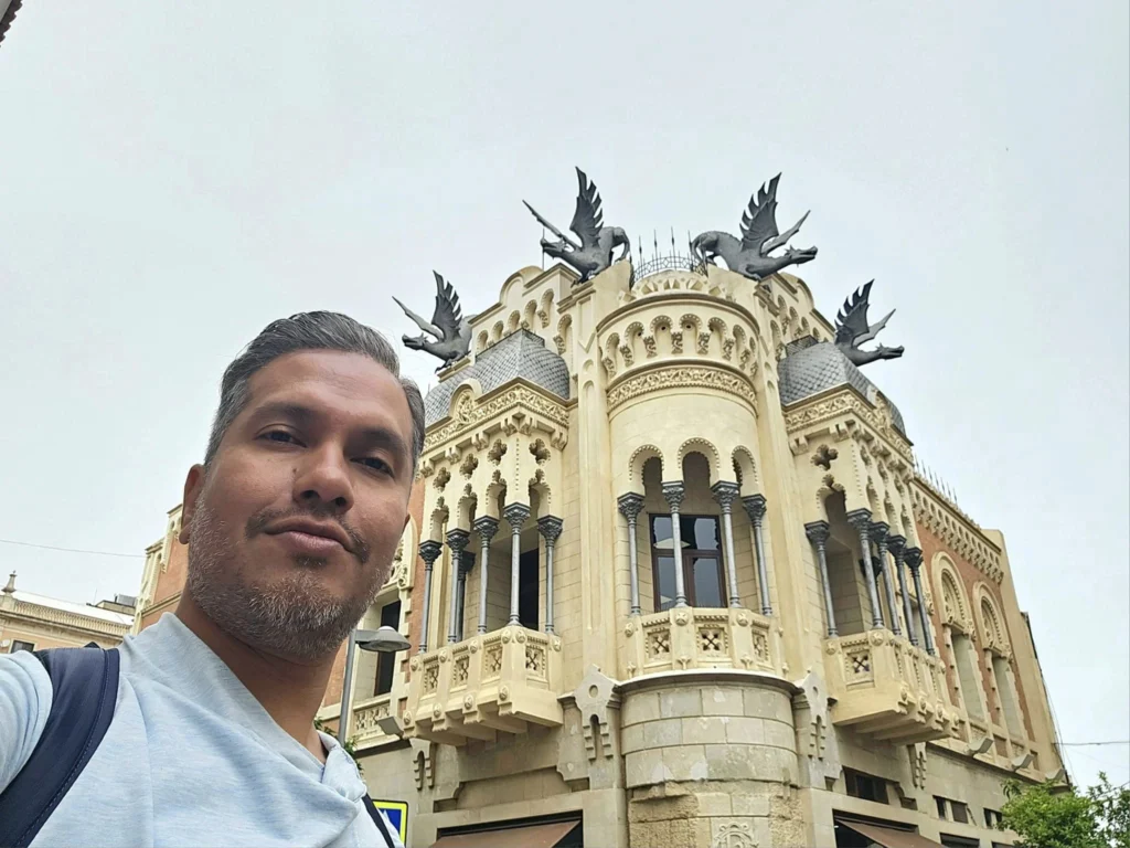 Cruising with Danny and Peter, Holland America Line, Nieuw Statendam, Ceuta, Spanish Morocco, Spain | Travelers on a Ceuta Heritage Tour with Holland America Line explore the historic Royal Walls and enjoy breathtaking panoramic views, while savoring North African dishes at Cafeteria Rotterdam during their Mediterranean culinary journey.