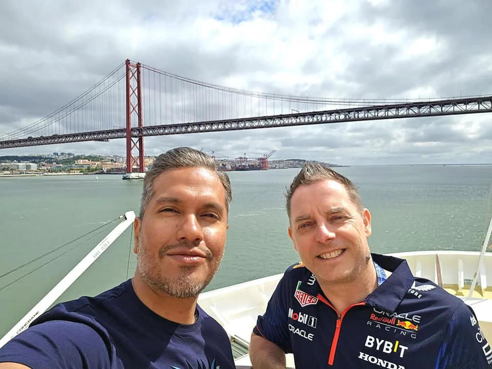 Cruising with Danny and Peter, Holland America Line, Nieuw Statendam, Lisbon, Portugal | Explore Belem Lisbon with Holland America Line: see the historic Belém Tower, the intricate Jerónimos Monastery, and savor Portuguese custard tarts from Pastéis de Belém, all while aboard the luxurious MS Nieuw Statendam.