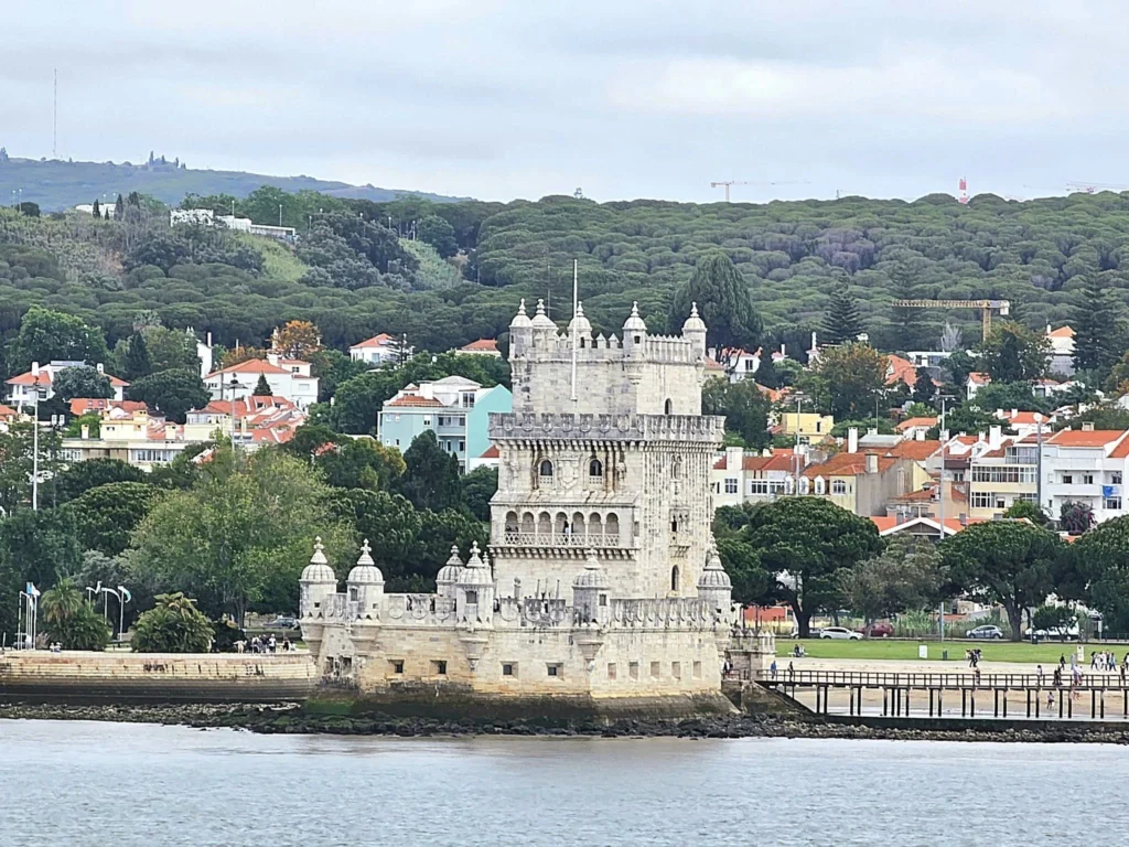 Cruising with Danny and Peter, Holland America Line, Nieuw Statendam, Lisbon, Portugal | Explore Belem Lisbon with Holland America Line: see the historic Belém Tower, the intricate Jerónimos Monastery, and savor Portuguese custard tarts from Pastéis de Belém, all while aboard the luxurious MS Nieuw Statendam.