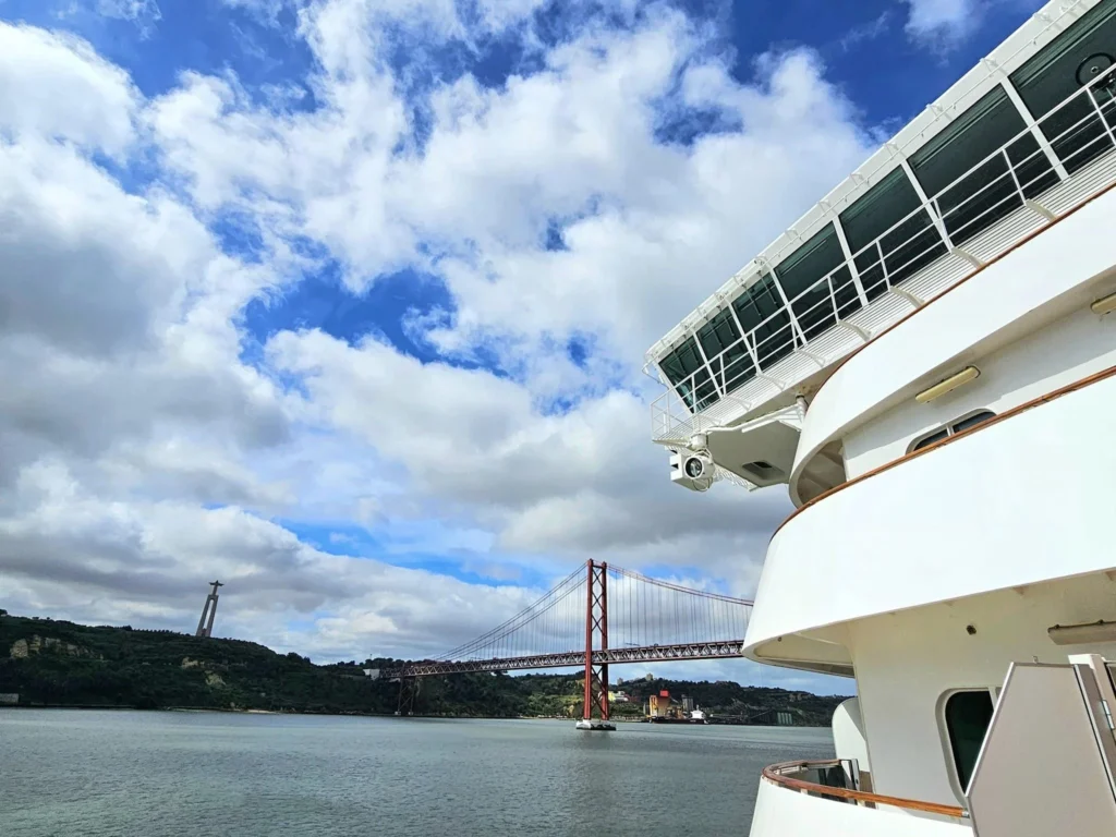 Cruising with Danny and Peter, Holland America Line, Nieuw Statendam, Lisbon, Portugal | Explore Belem Lisbon with Holland America Line: see the historic Belém Tower, the intricate Jerónimos Monastery, and savor Portuguese custard tarts from Pastéis de Belém, all while aboard the luxurious MS Nieuw Statendam.