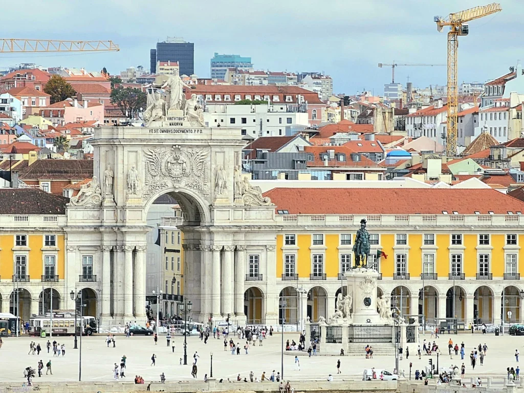 Cruising with Danny and Peter, Holland America Line, Nieuw Statendam, Lisbon, Portugal | Explore Belem Lisbon with Holland America Line: see the historic Belém Tower, the intricate Jerónimos Monastery, and savor Portuguese custard tarts from Pastéis de Belém, all while aboard the luxurious MS Nieuw Statendam.