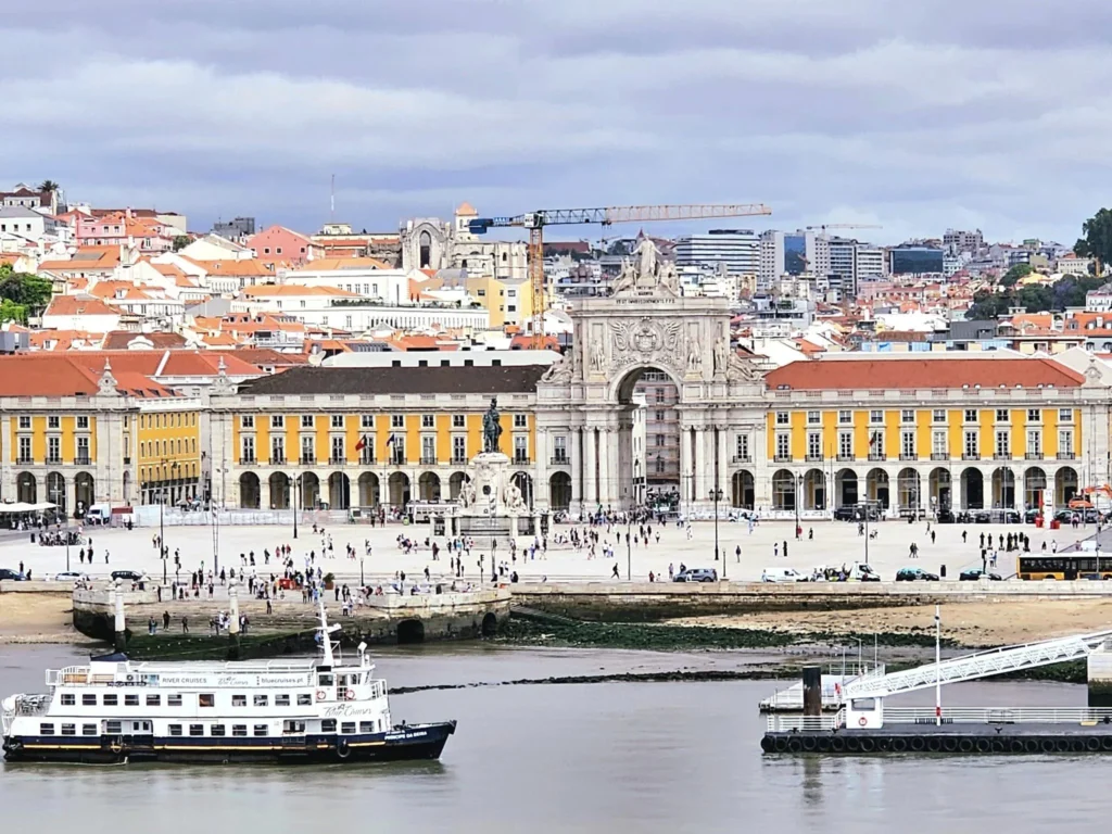 Cruising with Danny and Peter, Holland America Line, Nieuw Statendam, Lisbon, Portugal | Explore Belem Lisbon with Holland America Line: see the historic Belém Tower, the intricate Jerónimos Monastery, and savor Portuguese custard tarts from Pastéis de Belém, all while aboard the luxurious MS Nieuw Statendam.