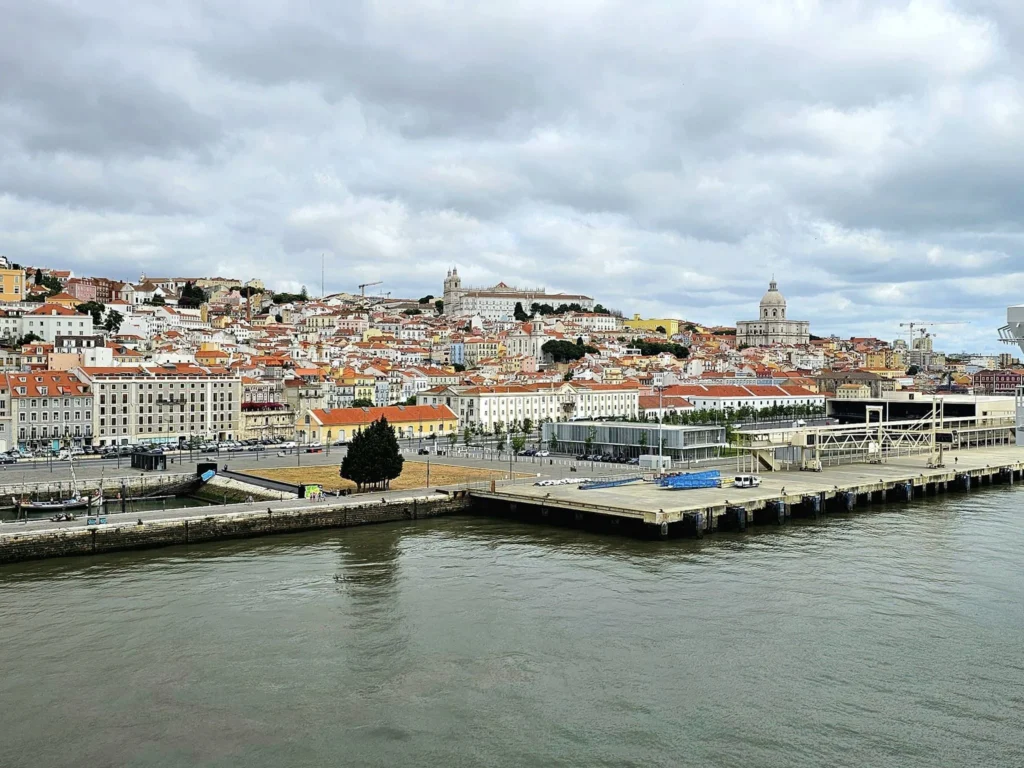 Cruising with Danny and Peter, Holland America Line, Nieuw Statendam, Lisbon, Portugal | Explore Belem Lisbon with Holland America Line: see the historic Belém Tower, the intricate Jerónimos Monastery, and savor Portuguese custard tarts from Pastéis de Belém, all while aboard the luxurious MS Nieuw Statendam.