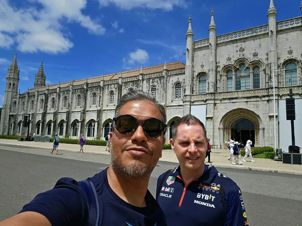 Cruising with Danny and Peter, Holland America Line, Nieuw Statendam, Lisbon, Portugal | Explore Belem Lisbon with Holland America Line: see the historic Belém Tower, the intricate Jerónimos Monastery, and savor Portuguese custard tarts from Pastéis de Belém, all while aboard the luxurious MS Nieuw Statendam.