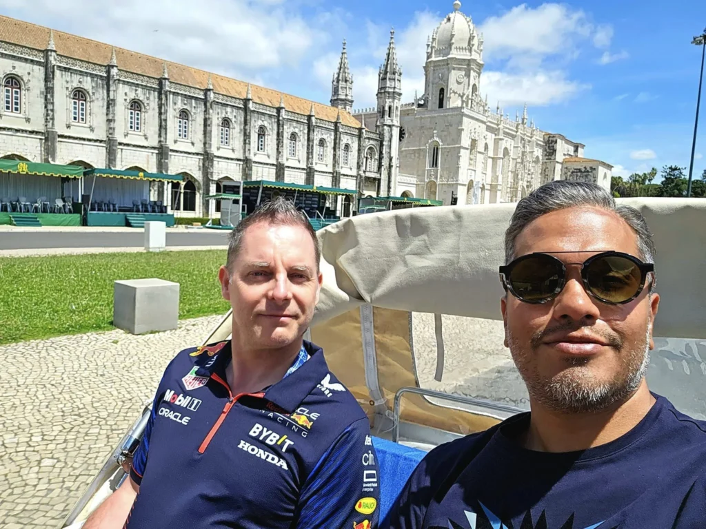 Cruising with Danny and Peter, Holland America Line, Nieuw Statendam, Lisbon, Portugal | Explore Belem Lisbon with Holland America Line: see the historic Belém Tower, the intricate Jerónimos Monastery, and savor Portuguese custard tarts from Pastéis de Belém, all while aboard the luxurious MS Nieuw Statendam.