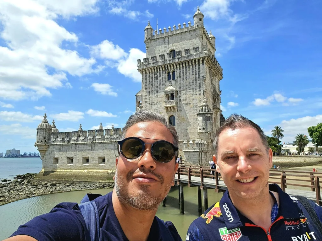 Cruising with Danny and Peter, Holland America Line, Nieuw Statendam, Lisbon, Portugal | Explore Belem Lisbon with Holland America Line: see the historic Belém Tower, the intricate Jerónimos Monastery, and savor Portuguese custard tarts from Pastéis de Belém, all while aboard the luxurious MS Nieuw Statendam.