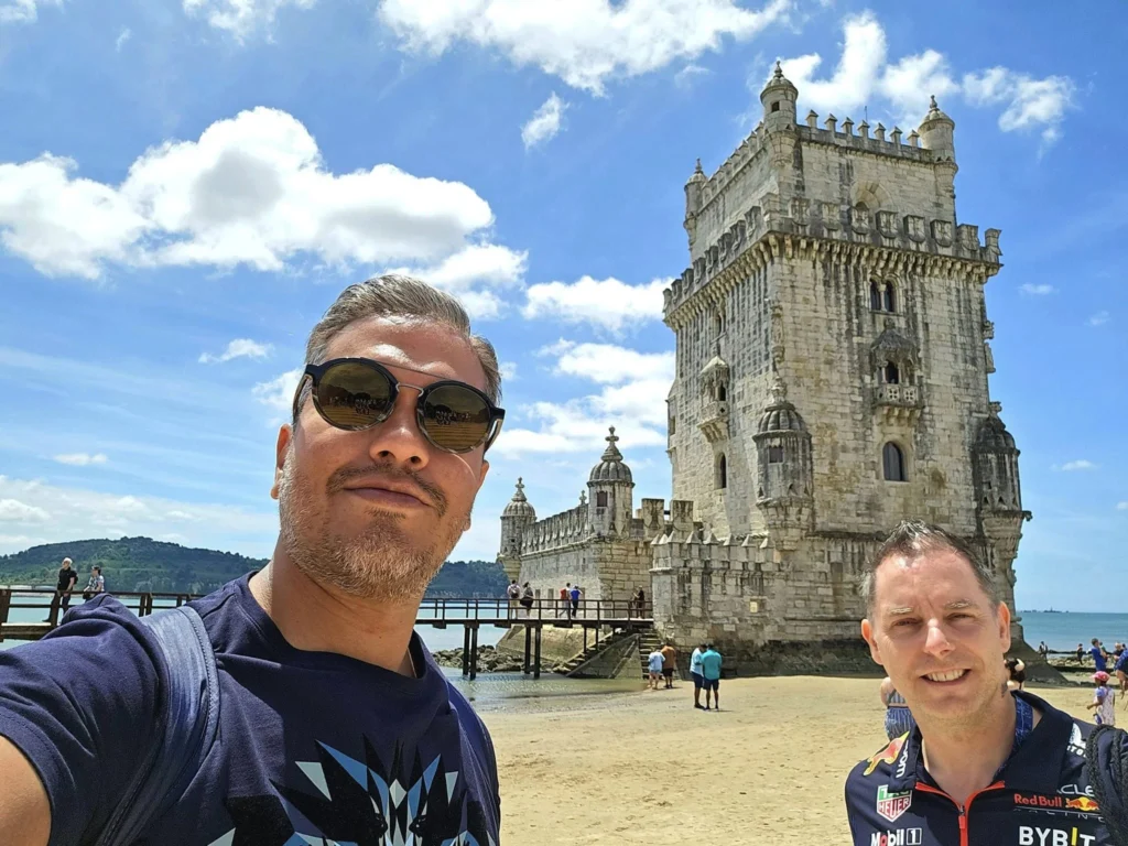 Cruising with Danny and Peter, Holland America Line, Nieuw Statendam, Lisbon, Portugal | Explore Belem Lisbon with Holland America Line: see the historic Belém Tower, the intricate Jerónimos Monastery, and savor Portuguese custard tarts from Pastéis de Belém, all while aboard the luxurious MS Nieuw Statendam.