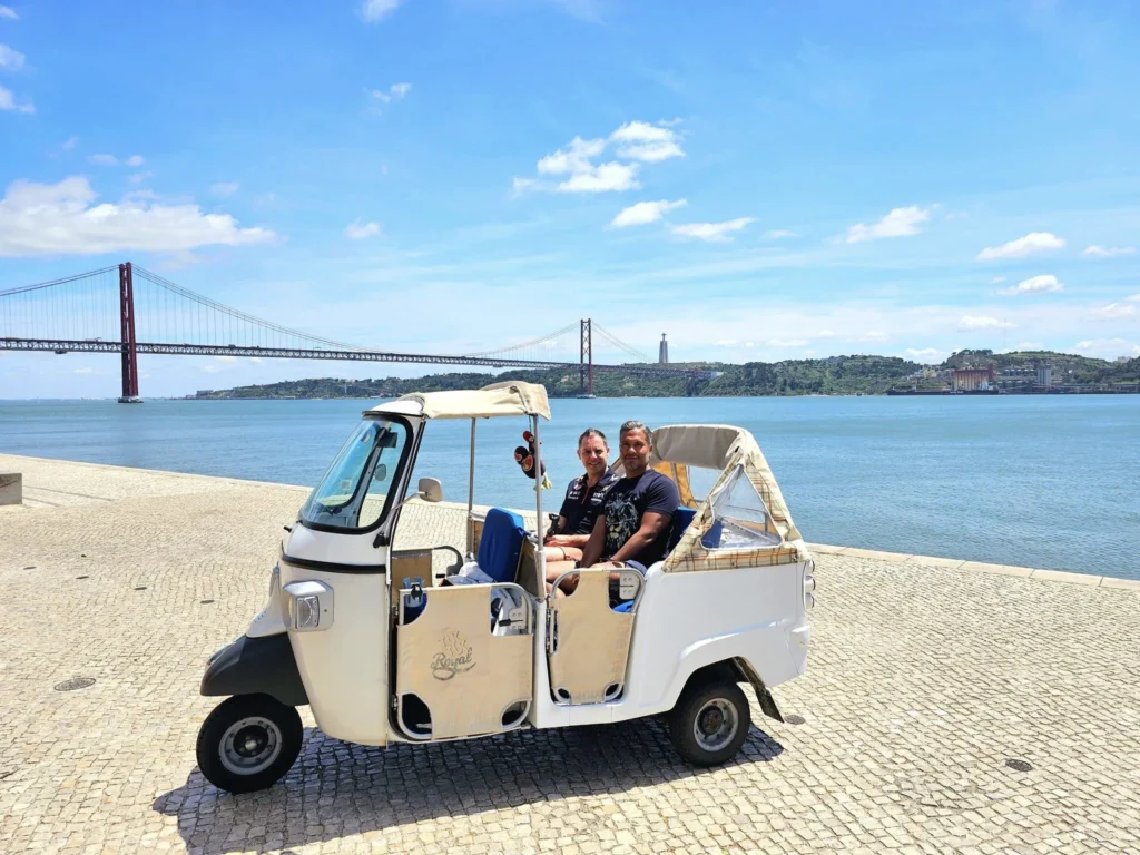 Cruising with Danny and Peter, Holland America Line, Nieuw Statendam, Lisbon, Portugal | Explore Belem Lisbon with Holland America Line: see the historic Belém Tower, the intricate Jerónimos Monastery, and savor Portuguese custard tarts from Pastéis de Belém, all while aboard the luxurious MS Nieuw Statendam.