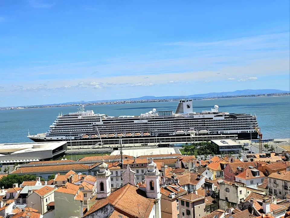 Cruising with Danny and Peter, Holland America Line, Nieuw Statendam, Lisbon, Portugal | Explore Belem Lisbon with Holland America Line: see the historic Belém Tower, the intricate Jerónimos Monastery, and savor Portuguese custard tarts from Pastéis de Belém, all while aboard the luxurious MS Nieuw Statendam.