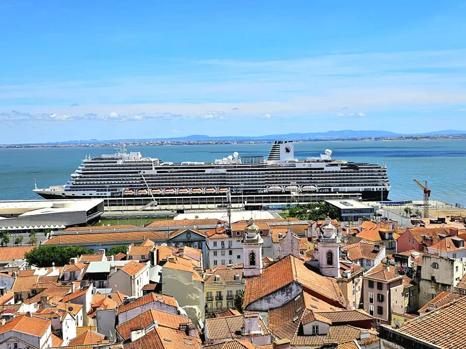 Cruising with Danny and Peter, Holland America Line, Nieuw Statendam, Lisbon, Portugal | Explore Belem Lisbon with Holland America Line: see the historic Belém Tower, the intricate Jerónimos Monastery, and savor Portuguese custard tarts from Pastéis de Belém, all while aboard the luxurious MS Nieuw Statendam.