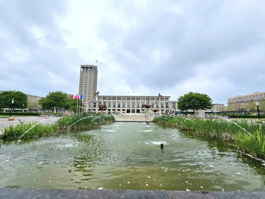 Cruising with Danny and Peter, Holland America Line, Nieuw Statendam, Le Havre, Paris, France | MS Nieuw Statendam docked in Le Havre port, capturing the start of a scenic Holland America cruise through Le Havre and Rouen, highlighting Normandy's coastal beauty.