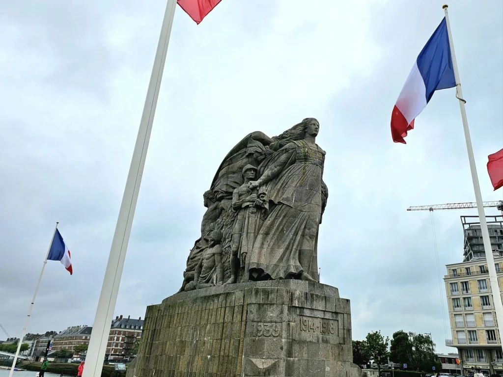 Cruising with Danny and Peter, Holland America Line, Nieuw Statendam, Le Havre, Paris, France | MS Nieuw Statendam docked in Le Havre port, capturing the start of a scenic Holland America cruise through Le Havre and Rouen, highlighting Normandy's coastal beauty.