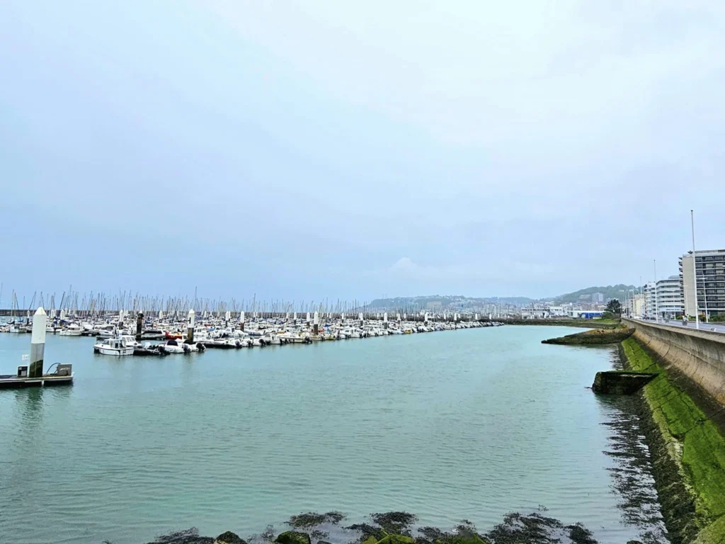 Cruising with Danny and Peter, Holland America Line, Nieuw Statendam, Le Havre, Paris, France | MS Nieuw Statendam docked in Le Havre port, capturing the start of a scenic Holland America cruise through Le Havre and Rouen, highlighting Normandy's coastal beauty.