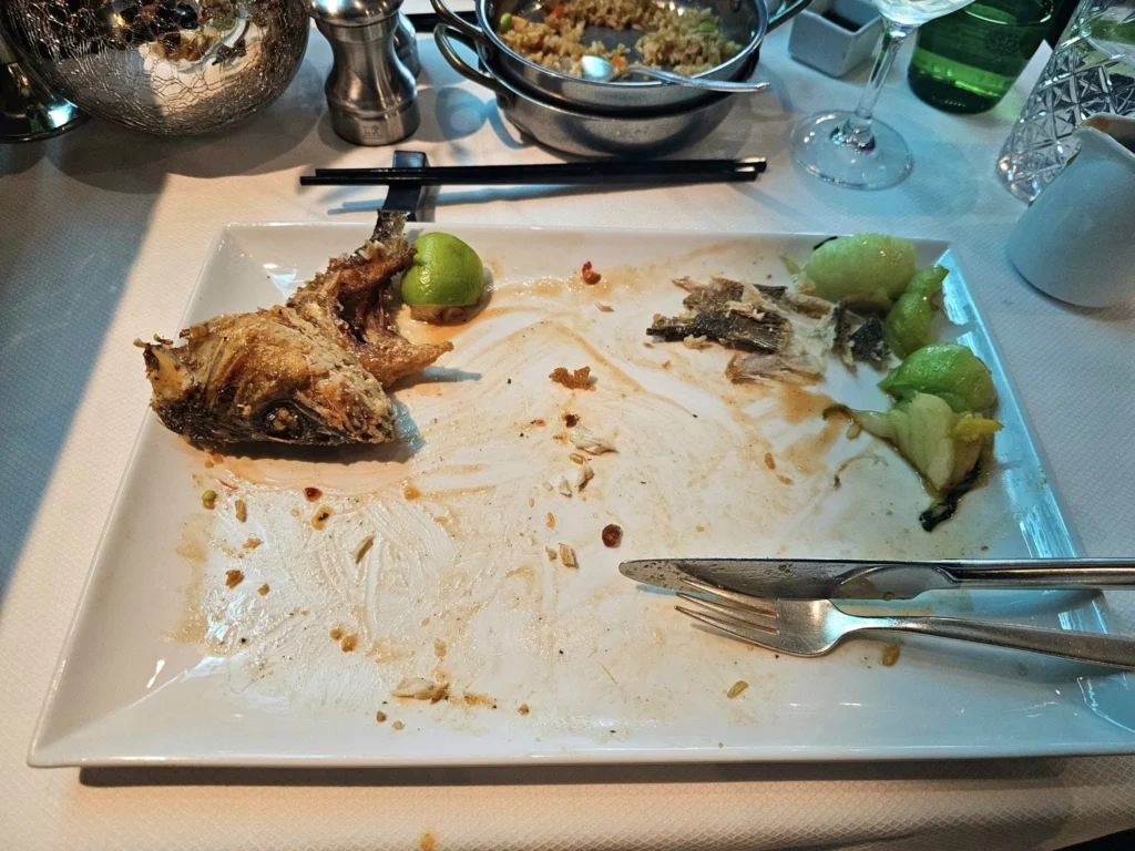 Cruising with Danny and Peter, Holland America Line, Westerdam, Bering Sea, Alaska, United States | Exquisite Morimoto dining experience at Pinnacle Grill on Westerdam during Alaska cruise, showcasing gourmet Japanese cuisine and elegant restaurant ambiance.