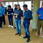 Cruising with Danny and Peter, Holland America Line, Westerdam, Bering Sea, Alaska, United States | Exquisite Morimoto dining experience at Pinnacle Grill on Westerdam during Alaska cruise, showcasing gourmet Japanese cuisine and elegant restaurant ambiance.