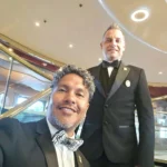 Cruising with Danny and Peter, Holland America Line, Westerdam, Unimak Passage, Alaska, United States | Elegant setting of the Canaletto restaurant on the Holland America Line Westerdam, featuring exquisite dishes such as crab and lobster salad, hand-made pumpkin pasta, seared scallops and shrimp, slow-roasted beef tenderloin, and warm chocolate torta, each paired with exceptional wines like Villa Sandi iL Presco Prosecco, Feudi di San Gregorio Greco di Tufo, Pio Cesare Piodilei Chardonnay, and Pio Cesare Barolo, showcasing the ultimate fine dining experience on the luxury cruise.