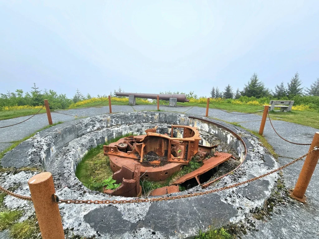 Cruising with Danny and Peter, Holland America Line, Westerdam, Kodiak, Alaska, United States | Explore Fort Abercrombie State Historical Park in Kodiak, Alaska, with views of WWII coastal defense remnants, the Observation Tower, and scenic Piedmont Point. Experience an exquisite dinner at Tamarind in the Pinnacle Grill aboard an Alaska Arctic Circle Solstice cruise, featuring Asian-inspired cuisine.