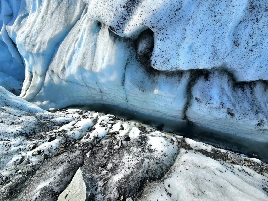 Cruising with Danny and Peter, Holland America Line, Westerdam, Anchorage, Alaska, United States | Experience the Matanuska Glacier Tour with stunning views of the glacier’s vast ice formations, an all-terrain vehicle ride, thrilling glacier hikes, and the unique refreshment of drinking crystal-clear glacial water, all complemented by stops at charming local eateries offering authentic Alaskan cuisine.