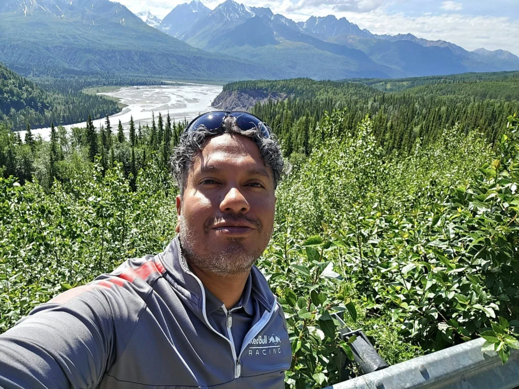 Cruising with Danny and Peter, Holland America Line, Westerdam, Anchorage, Alaska, United States | Experience the Matanuska Glacier Tour with stunning views of the glacier’s vast ice formations, an all-terrain vehicle ride, thrilling glacier hikes, and the unique refreshment of drinking crystal-clear glacial water, all complemented by stops at charming local eateries offering authentic Alaskan cuisine.