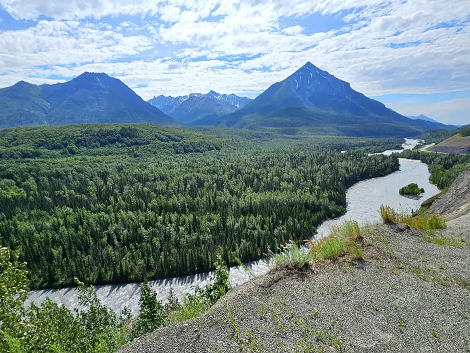 Cruising with Danny and Peter, Holland America Line, Westerdam, Anchorage, Alaska, United States | Experience the Matanuska Glacier Tour with stunning views of the glacier’s vast ice formations, an all-terrain vehicle ride, thrilling glacier hikes, and the unique refreshment of drinking crystal-clear glacial water, all complemented by stops at charming local eateries offering authentic Alaskan cuisine.