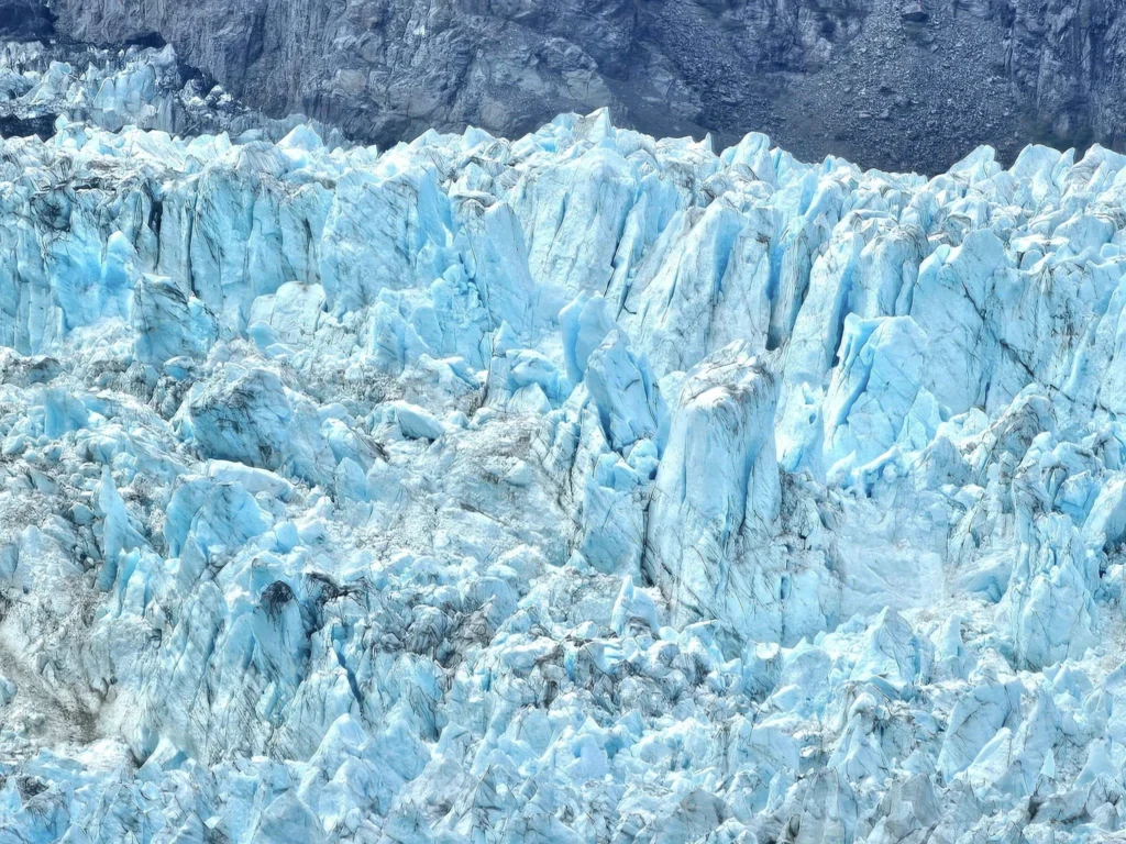 Cruising with Danny and Peter, Holland America Line, Westerdam, Glacier Bay, Alaska, United States | Westerdam cruise ship sailing through Glacier Bay on the Alaska Arctic Circle Solstice Cruise, showcasing stunning glaciers, snow-capped mountains, and diverse wildlife.