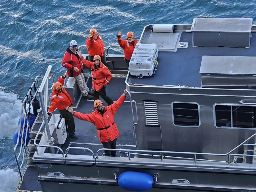 Cruising with Danny and Peter, Holland America Line, Westerdam, Glacier Bay, Alaska, United States | Westerdam cruise ship sailing through Glacier Bay on the Alaska Arctic Circle Solstice Cruise, showcasing stunning glaciers, snow-capped mountains, and diverse wildlife.