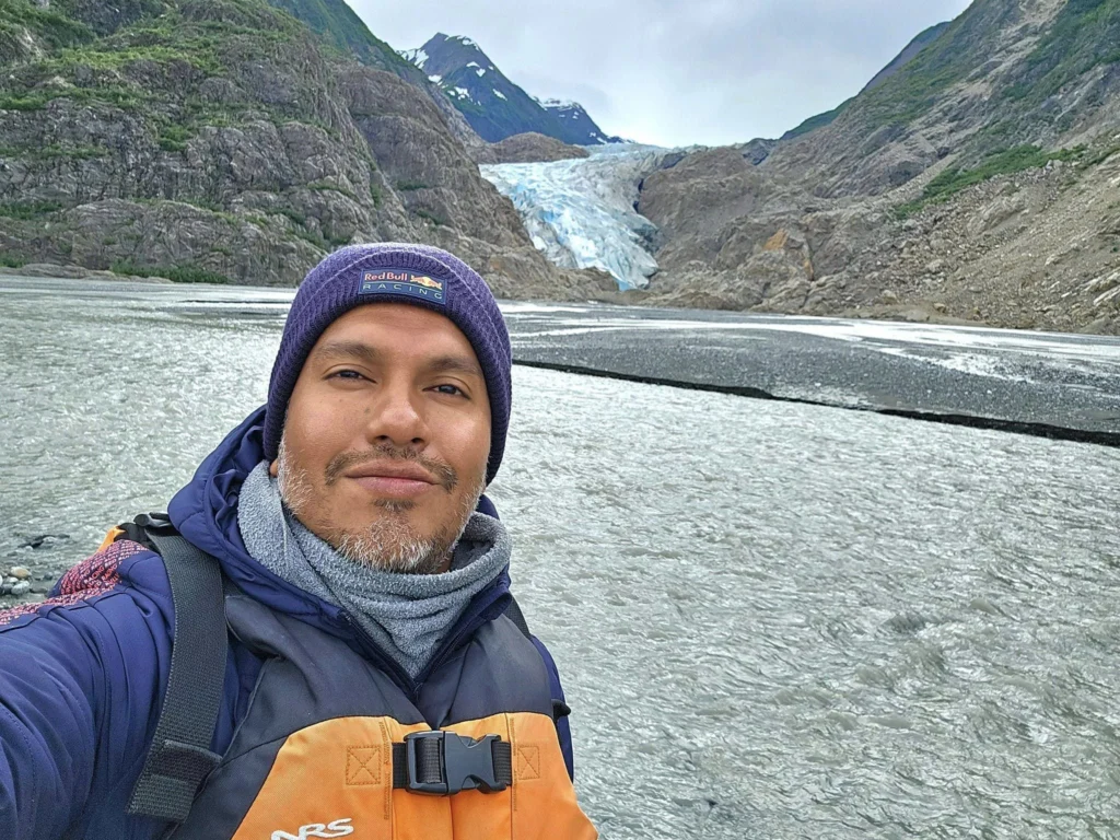Cruising with Danny and Peter, Holland America Line, Westerdam, Haines (Skagway), Alaska, United States | Westerdam ship navigating Alaskan fjords, with views of Davidson Glacier and wildlife sightings during the Arctic Circle cruise. Includes images of exploring Haines Sheldon Museum, canoeing towards the glacier, and the forest walk to Glacier Point.