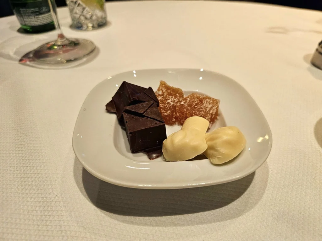 Cruising with Danny and Peter, Holland America Line, Westerdam, Sea Day, Tracy Arm, Alaska, United States | Elegant dining setup at the Mariners Lunch aboard the Holland America Westerdam Alaska cruise, showcasing luxury cruise dining and stunning sea views.